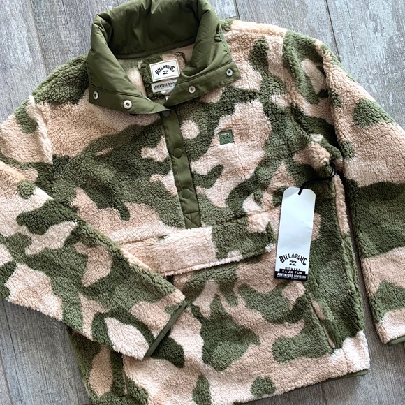 🔥🔥BILLABONG - A/DIV SWITCHBACK PULLOVER FLEECE🔥 - Picture 2 of 8